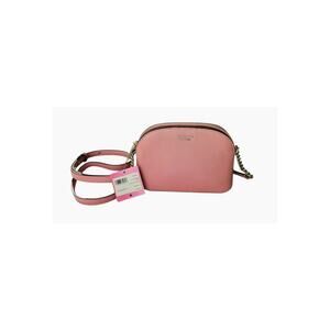 Kate Spade Sylvia Small Dome Crossbody Rococo Pink Saffiano Leather NWT